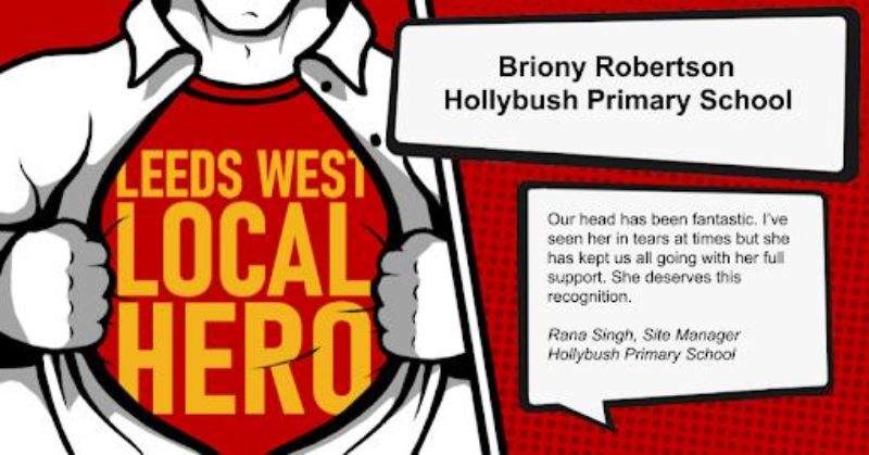 Leeds West Local Hero - Briony Robertson